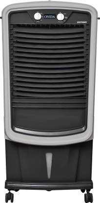 ONIDA 75 L Desert Air Cooler with Turbo Fan Technology,Honeycomb Cooling Pads  (Dark Grey, 80ZDG)