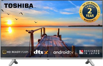 TOSHIBA V35KP 80 cm (32 inch) HD Ready LED Smart Android TV with DTS Virtual X (2022 Model)  (32V35KP)
