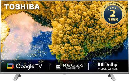 TOSHIBA C350LP Series 126 cm (50 inch) Ultra HD (4K) LED Smart Google TV with Dolby Vision Atmos and REGZA Engine  (50C350LP)