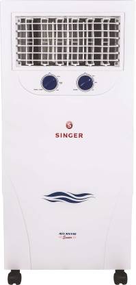 Singer 34 L Room/Personal Air Cooler  (White, Atlantic Senior)