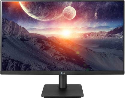 LG 24 inch Full HD LED Backlit IPS Panel Monitor (24MP400)  (Response Time: 5 ms, 75 Hz Refresh Rate)