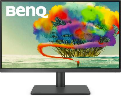 BenQ PD 27 inch UHD LED Backlit IPS Panel with HDR 10, 99% sRGB, USB Type-C Support Designer Monitor (PD2705U-T)  (Response Time: 5 ms, 60 Hz Refresh Rate)