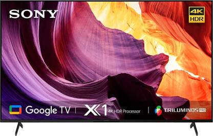 SONY 163.9 cm (65 inch) Ultra HD (4K) LED Smart Android TV  (KD-65X80K)