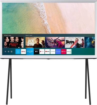SAMSUNG The Serif Series 123 cm (49 inch) QLED Ultra HD (4K) Smart Tizen TV  (QA49LS01TAKXXL)