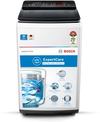 BOSCH 7 kg 5 Star With� Vario Drum & Anti Tangle Program Fully Automatic Top Load Washing Machine White  (WOE701W0IN)