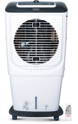 MAHARAJA WHITELINE 65 L Room/Personal Air Cooler  (White, Black, Hybridcool 65 Remote/ CO-147)