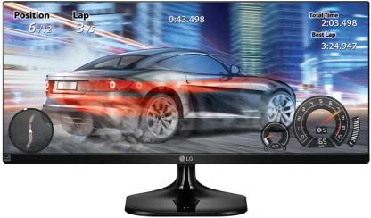 LG Ultra wide 25 inch Full HD LED Backlit IPS Panel Monitor (25UM58)  (Response Time: 5 ms, 75 Hz Refresh Rate)