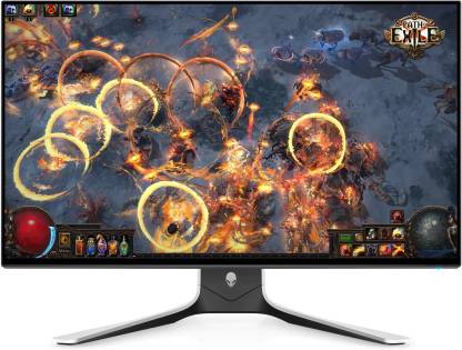 DELL AW-Series 27 inch WQHD LED Backlit IPS Panel with Vesa Certified HDR 600, Height, Tilt, Swivel Adjustable Gaming Monitor (AW2721D)  (NVIDIA G Sync, Response Time: 1 ms, 240 Hz Refresh Rate)