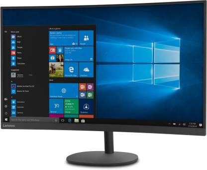 Lenovo 31.5 Inch Curved Quad HD VA Panel Gaming Monitor (D32qc-20)  (Response Time: 4 ms, 75 Hz Refresh Rate)