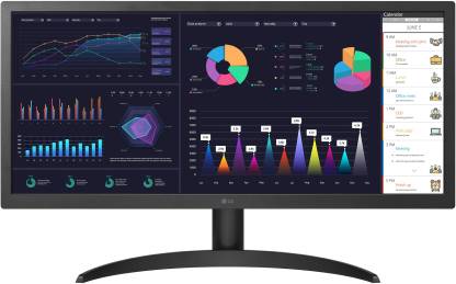 LG Ultra Wide Monitor 26 inch Full HD LED Backlit HDR10 Monitor (26WQ500)  (AMD Free Sync, Response Time: 5 ms, 75 Hz Refresh Rate)