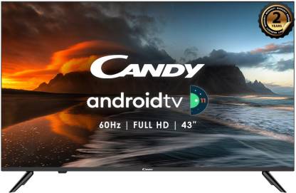 CANDY 109 cm (43 inch) Full HD LED Smart Android TV  (CA43C9)