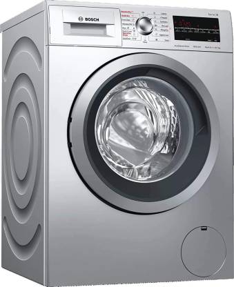 BOSCH 8 Washer with Dryer with In-built Heater White  (WVG3046SIN)