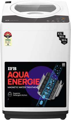 IFB 7 kg 5 Star Aqua Conserve Hard Water Wash, Smart Sense 4 years Comprehensive Warranty Fully Automatic Top Load Washing Machine Grey, White  (TL-R1WH 7.0KG AQUA)