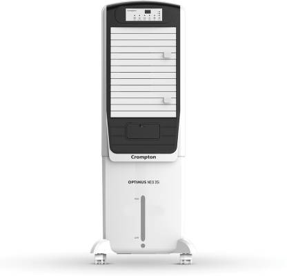 Crompton 35 L Tower Air Cooler  (White, Black, ACGC-Optimus Neo 35i)
