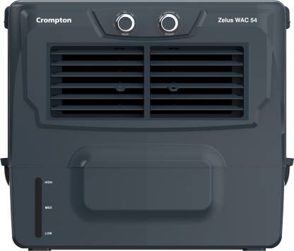 Crompton 54 L Window Air Cooler  (Grey, ACGC-Zelus WAC54)