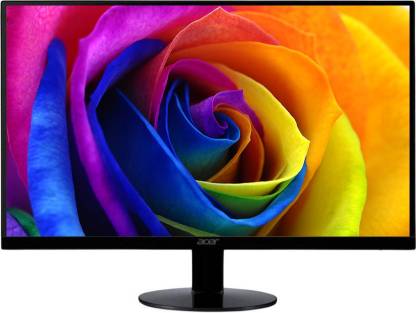 Acer 23.8 inch Full HD LED Backlit IPS Panel Ultra Slim||Anti Glare Monitor (SA240Y)  (Response Time: 4 ms, 75 Hz Refresh Rate)