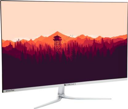 ZEBRONICS 27 inch Full HD Wall Mountable||White Colour Monitor (Zeb-A27FHD LED)  (Response Time: 5 ms, 75 Hz Refresh Rate)