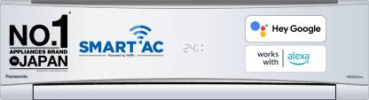 Panasonic 1.5 Ton 3 Star Split Inverter AC with Wi-fi Connect  - White