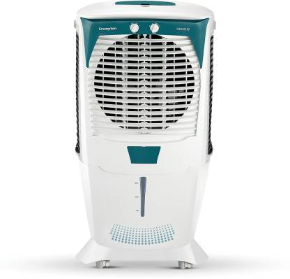 Crompton 55 L Desert Air Cooler  (White, Teal, ACGC-DAC 555)
