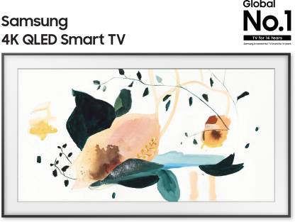 SAMSUNG The Frame 2020 Series 138 cm (55 inch) QLED Ultra HD (4K) Smart Tizen TV  (QA55LS03TAKXXL)