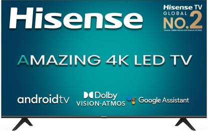 Hisense A71F 139 cm (55 inch) Ultra HD (4K) LED Smart Android TV with Dolby Vision & ATMOS (55A71F) Hisense A71F 139 cm (55 inch) Ultra HD (4K) LED Smart Android TV with Dolby Vision & ATMOS (55A71F)