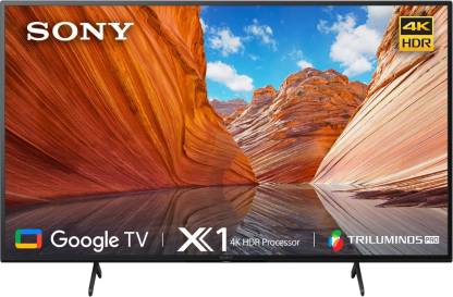 SONY Bravia 108 cm (43 inch) Ultra HD (4K) LED Smart Google TV  (KD-43X80J)