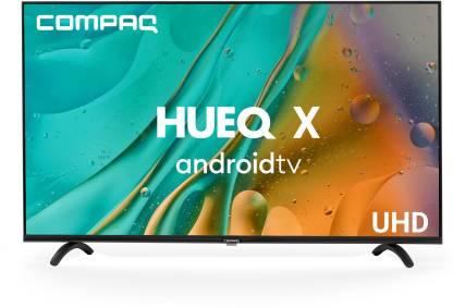 Compaq 165 cm (65 inch) Ultra HD (4K) LED Smart Android Based TV  (CQV65AX1UD)