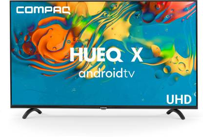 Compaq 109 cm (43 inch) Ultra HD (4K) LED Smart Android TV  (CQV43AX1UD)