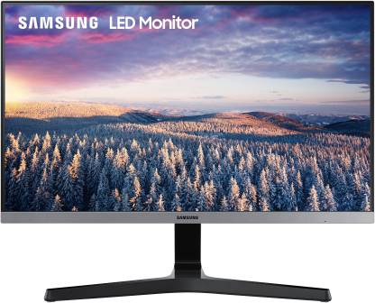 SAMSUNG 27 inch Full HD IPS Panel with HDMI, D-Sub, Flicker Free, Bezel Less Design Monitor (LS27R354FHWXXL)  (AMD Free Sync, Response Time: 5 ms, 75 Hz Refresh Rate)