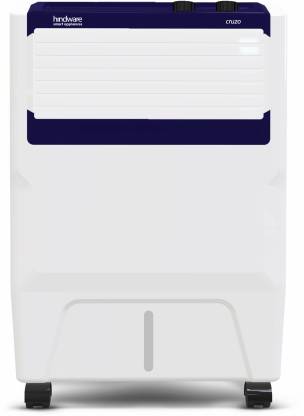 Hindware 17 L Room/Personal Air Cooler  (White & Blue, 17-HO)
