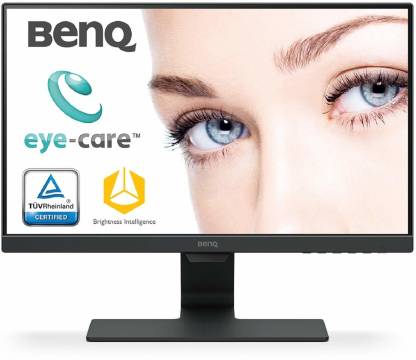 BenQ GW 22 inch Full HD LED Backlit IPS Panel Flicker-Free, Built-In Speakers Monitor (GW2283)  (Frameless, Response Time: 5 ms, 60 Hz Refresh Rate)