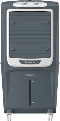 Crompton 90 L Desert Air Cooler  (Grey, Gale DAC90)