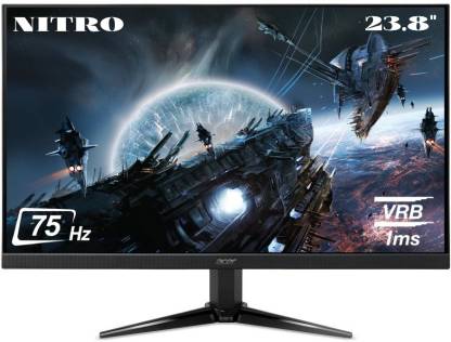 acer 23.8 inch Full HD LED Backlit VA Panel Gaming Monitor (QG241Y)  (Response Time: 1 ms, 75 Hz Refresh Rate)