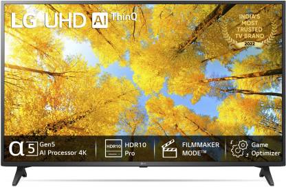 LG UQ7500 139 cm (55 inch) Ultra HD (4K) LED Smart WebOS TV 2022 Edition  (55UQ7500PSF)