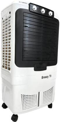 Amplesta 70 L Desert Air Cooler  (White, Black, Breezy 70L)
