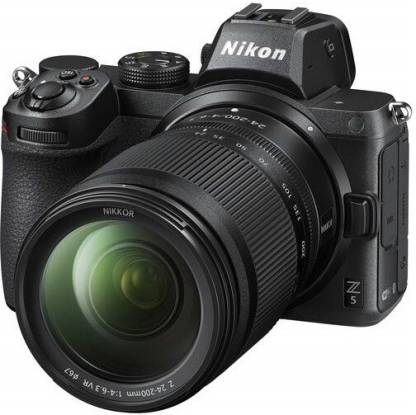 NIKON Z5 Mirrorless Camera 24-200 mm  (Black)