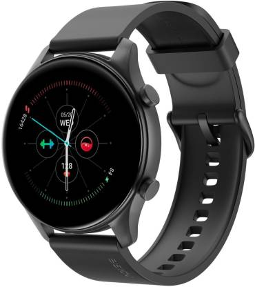 Noise Evolve 2 AMOLED with 42mm Dial Size Smartwatch  (Black Strap, Regular)