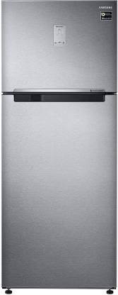 SAMSUNG 465 L Frost Free Double Door 3 Star Convertible Refrigerator with 5In 1  (Ez Clean Steel, RT47B623ESL/TL)
