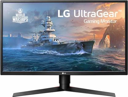 LG 59.94 cm (24 inch) LED Display Full HD TN Panel Gaming Monitor (24GL600F)  (AMD Free Sync, Response Time: 1 ms, 144 Hz Refresh Rate)