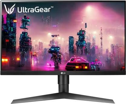 LG 27 inch Full HD LED Backlit IPS Panel Height Adjustable Gaming Monitor (27GL650F)  (Response Time: 1 ms, 144 Hz Refresh Rate)