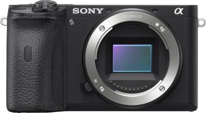 SONY Alpha ILCE-6600 APS-C Mirrorless Camera Body Only Featuring Eye AF and 4K movie recording  (Black)