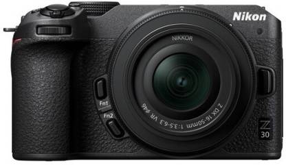 NIKON Z30 Mirrorless Camera Z DX 16 - 50 mm f/3.5 - 6.3 VR Lens  (Black)