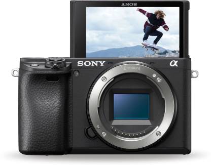 SONY Alpha ILCE-6400 APS-C Mirrorless Camera Body Only Featuring Eye AF and 4K movie recording  (Black)