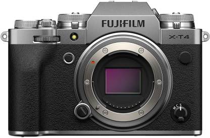 FUJIFILM X Series X-T4 Mirrorless Camera Body Only  (Silver)