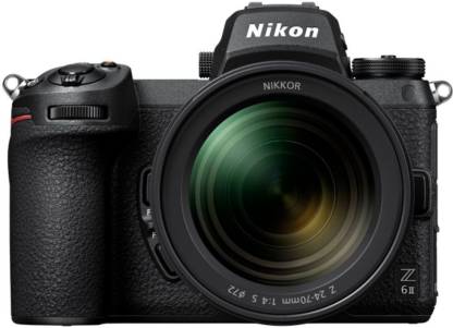 NIKON Z6 II Kit Mirrorless Camera 24-70mm Lens (Black) NIKON Z6 II Kit Mirrorless Camera 24-70mm Lens (Black)