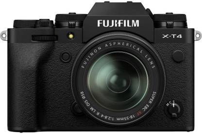 FUJIFILM X Series X-T4 Mirrorless Camera Body with XF 18-55mm Lens  (Black)