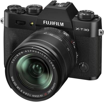 FUJIFILM X-T30II18-55 Mirrorless Camera X-T30II18-55 (Black) FUJIFILM X-T30II18-55 Mirrorless Camera X-T30II18-55 (Black)
