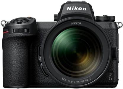 NIKON Z7 II Kit Mirrorless Camera 24-70mm F/4S with 64GB UHS-II SD Card  (Black)