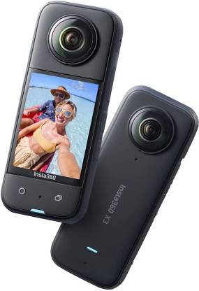 Insta360 Action Camera X3 Sports and Action Camera  (Black, 72 MP)