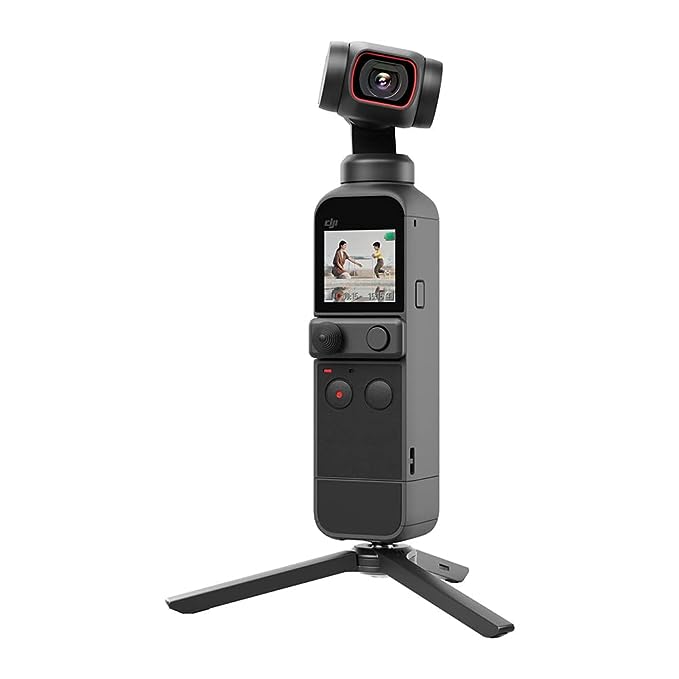 dji Osmo Pocket2 with Expansion Kit Sports and Action Camera  (Black, 64 MP)